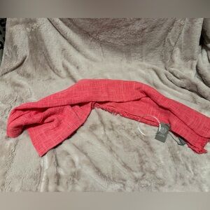 Vince Camuto Coral Textured Lightweight Scarf